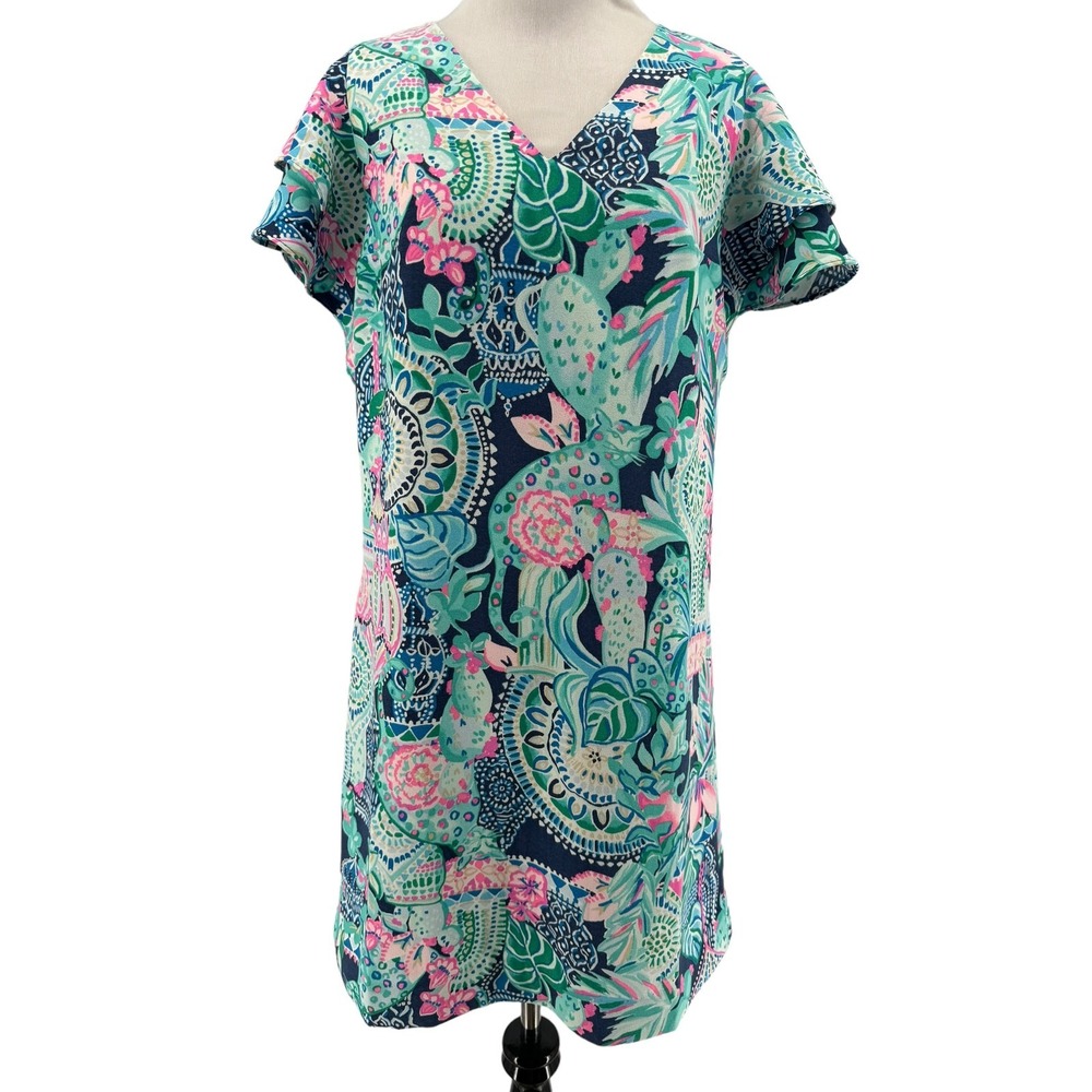 Lilly Pulizter Women's Lookin Sharp Kathie Dress Size 0 NEW
